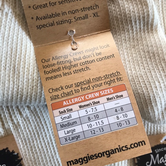 ❤️... Maggie’s Organics Socks - Picture 2 of 3